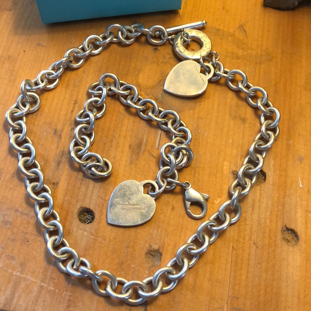 Tiffany & Co. Chain Necklace and Bracelet